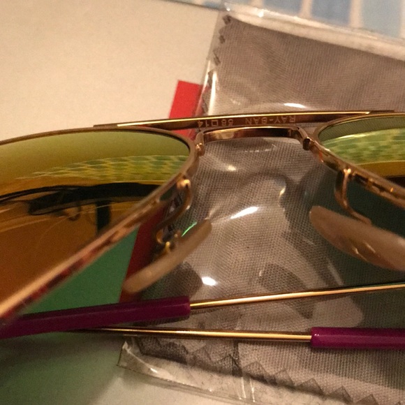 Gorgeous Ray-Ban aviator sunglasses size 58 - Picture 4 of 7